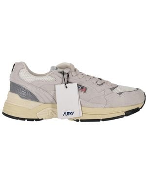 Autry Hyperway Low Suede/mesh - White