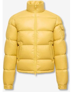 Moncler Short Down Jacket Levitha - Yellow