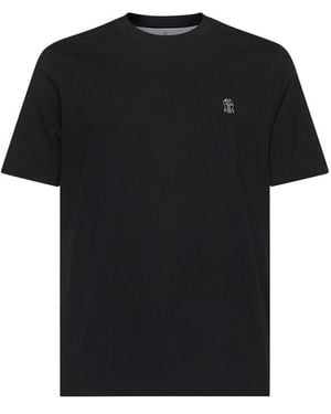 Brunello Cucinelli T-Shirts And Polos - Black