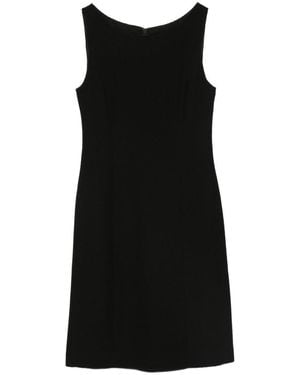Emporio Armani Sleeveless Mini Dress - Black