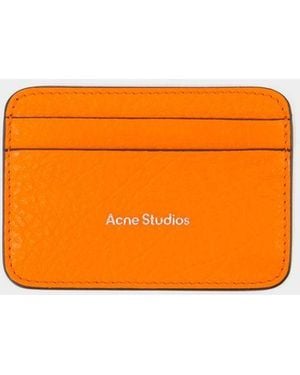 Acne Studios Card Holder - Orange