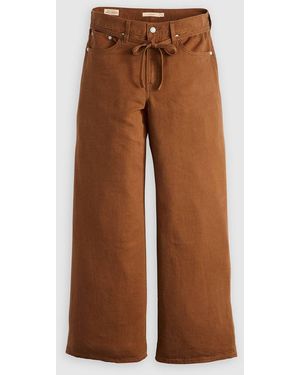 Levi's Xl Straight Sorrel Horse Linen - Brown