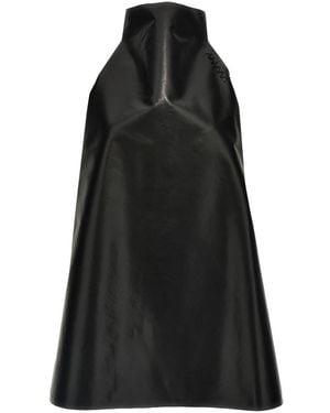 Marni Two-Tone Trapeze Dress - Black