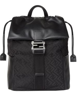 Fendi Flux Backpack - Black