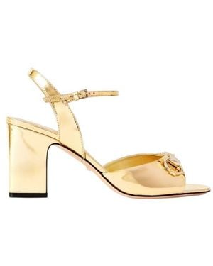 Gucci Sandals - Metallic