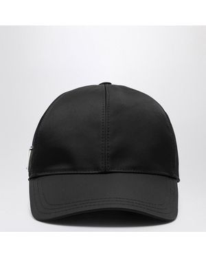 Prada Re-nylon Baseball Cap - Black