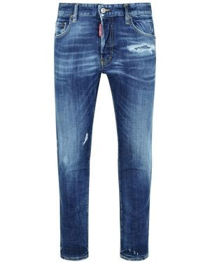 DSquared² 'skater' Blue Cotton Jeans