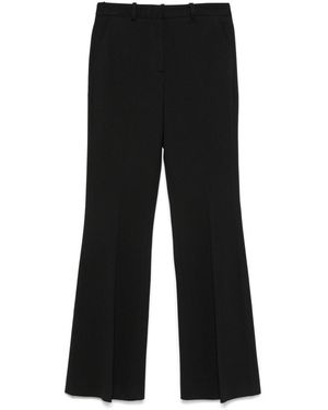 Circolo 1901 Black Cotton Bleanded Trousers