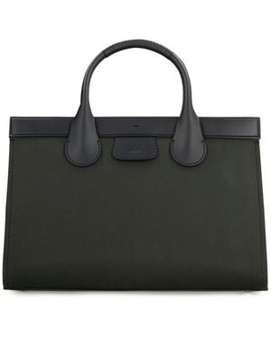 Chloé Canvas Tote Bag For - Black