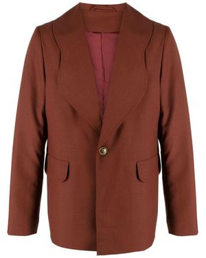 Séfr Peace Blazer Clothing - Brown