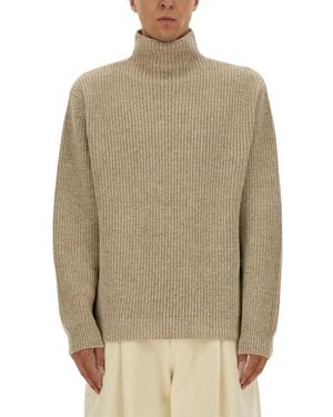 Lemaire Turtleneck Sweater - Natural