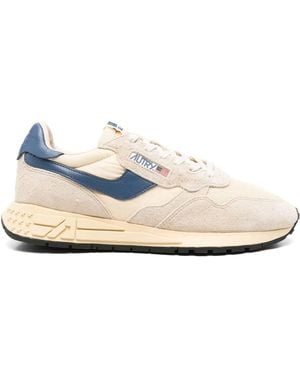 Autry Reelwind Low Suede/Net Shoes - White