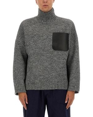 JW Anderson Turtleneck Shirt - Gray