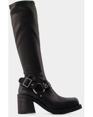 Acne Studios Balius Tight Boots - Black