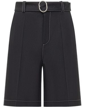Jil Sander Short Trousers 142 - Blue