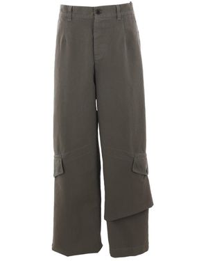 Dries Van Noten Trousers - Grey