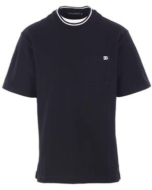 Dolce & Gabbana T-Shirts And Polos - Blue