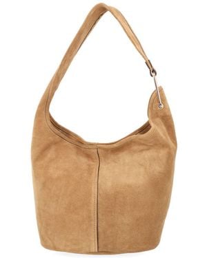 Michael Kors Leather Hobo Bag - Brown