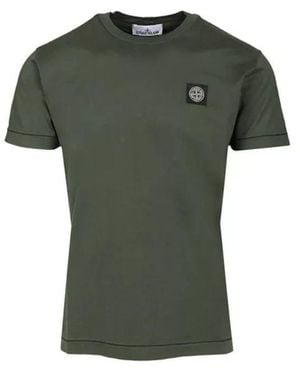 Stone Island T-Shirts And Polos - Green