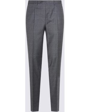 Canali Wool Trousers - Grey