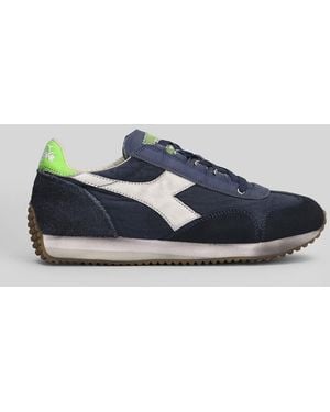 Diadora Equiã¨E Dirty Sw Evo Trainers - Blue