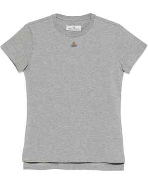 Vivienne Westwood Orb Peru' T Shirt - Grey