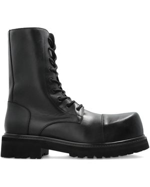 Vetements Stomp Combat Boot - Black