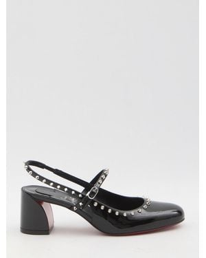 Christian Louboutin Mary Jane Janispikes - White