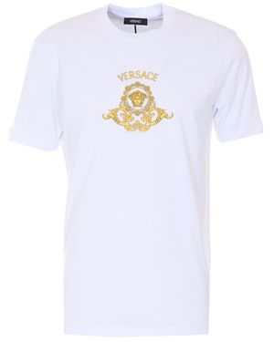 Versace T-Shirts And Polos - White