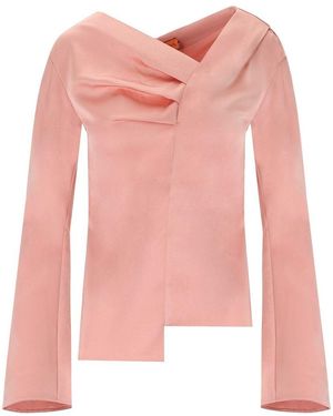 Stine Goya Satin Top - Pink