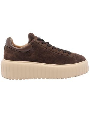 Hogan Trainers - Brown