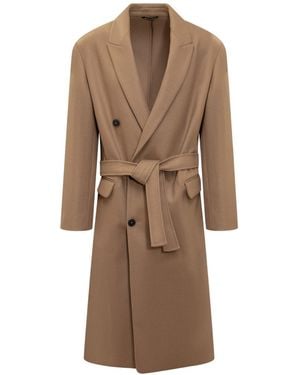 Costumein Christian Coat - Brown