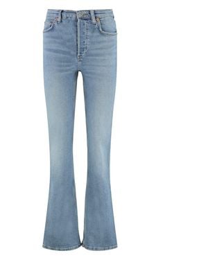 RE/DONE 70S Boot-Cut Jeans - Blue