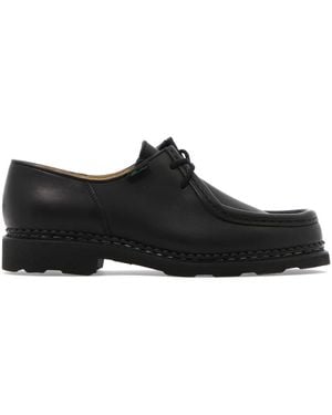 Paraboot "Michael Griff" Lace-Up Loafers - Black