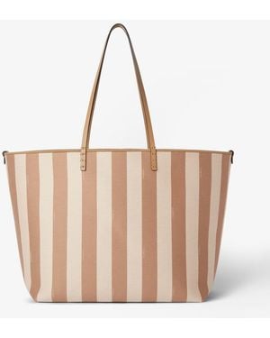 Fendi "roll" Shoulder Bag - Natural