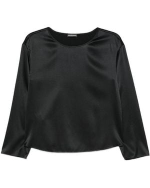 Emporio Armani Shirts - Black