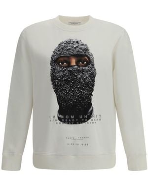 ih nom uh nit Sweatshirts - White