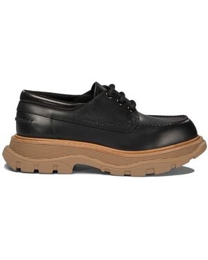 McQueen "Lace Up" Shoes - Black