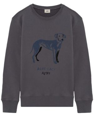Autry Lacy Long Sleeves Sweatshirt - Blue