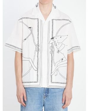 Jacquemus Shirt With Print - White