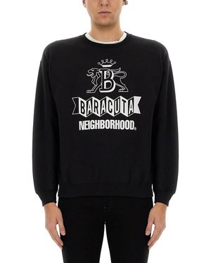 baracuta x neighborhood Sweatshirt With Logo - Black