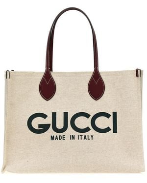 Gucci Shopping Bag - Natural