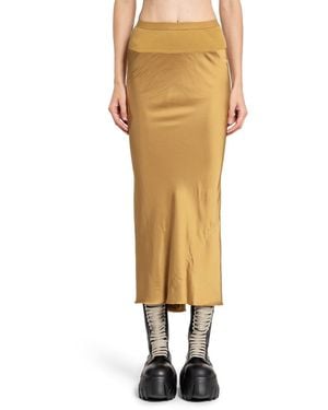 Rick Owens Skirts - Metallic