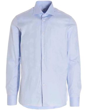 Borriello Cotton Shirt - Blue