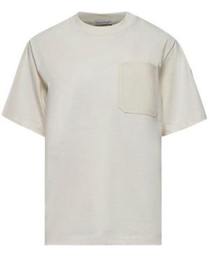 Moncler T-Shirts And Polos - White