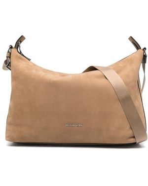 Michael Kors Hudson Soft Hobo Bags - Brown