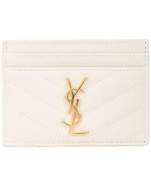 Saint Laurent Wallets - Natural