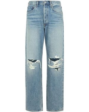 Agolde 'Kelly' Light Denim Jeans - Blue