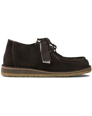 Astorflex "Beeflex" Lace-Up Loafers - Black