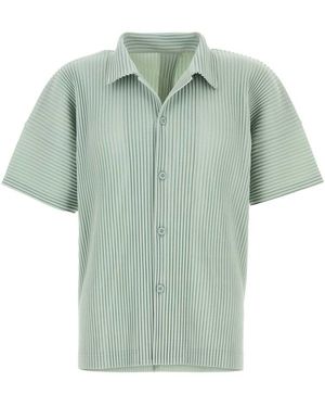 Homme Plissé Issey Miyake Polo - Green
